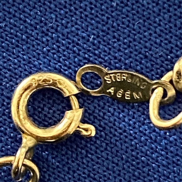 Agem I Sterling Silver Curb Neck Chain 18" - Picture 14 of 16